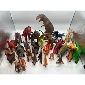 27 Piece Dinosaur Toy Figure Set Dino Action Figures Playset